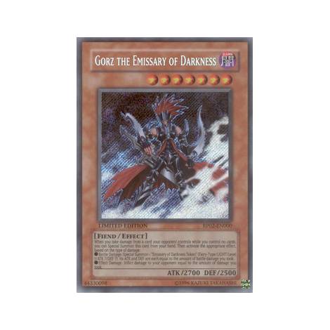 Gorz the Emissary of Darkness (V.1 - Secret Rare RP02)