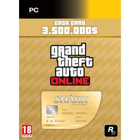 Grand Theft Auto V: Whale Shark Card (κωδικός μόνο) (PC)