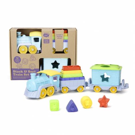 Green Toys: Stack  Sort Train (TNSS-1460)