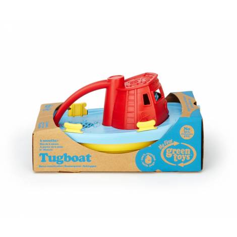 Green Toys: Tug Boat Red (TUG01R-R)