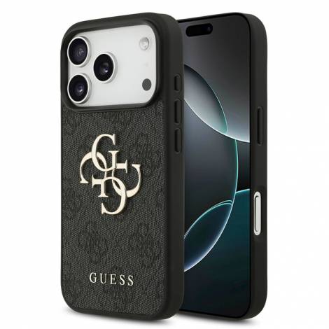 Guess 4G Big Logo Case for iPhone 18 Pro Max / 17 Pro Max – Black – Θήκη Προστασίας για iPhone 18 Pro Max / 17 Pro Max σε Μαύρο Χρώμα