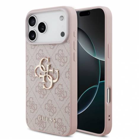 Guess 4G Big Logo Case for iPhone 18 Pro Max / 17 Pro Max – Pink – Θήκη Προστασίας για iPhone 18 Pro Max / 17 Pro Max σε Ροζ Χρώμα