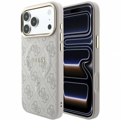 Guess Embossed 4G Classic MagSafe Case for iPhone 18 Pro / 17 Pro – Pink – Θήκη Προστασίας για iPhone 18 Pro / 17 Pro σε Ροζ Χρώμα