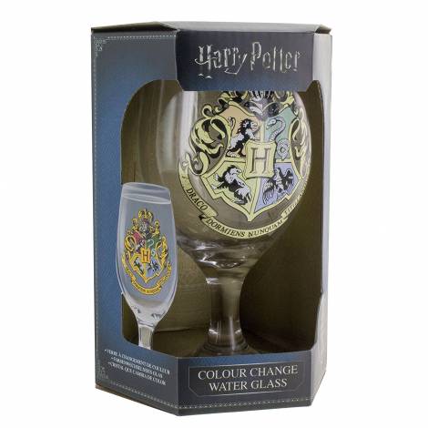 Harry Potter - Hogwarts Colour Change Water Glass V2 (PP4259HPV2)