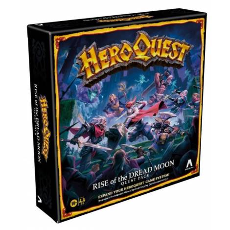 Hasbro Avalon Hill HeroQuest: Rise of the Dread Moon Quest Pack (Expansion) (English Language) (F6646)