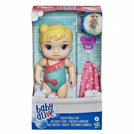 Hasbro Baby Alive: Splash n Snuggle Baby (Blonde) (E8721)