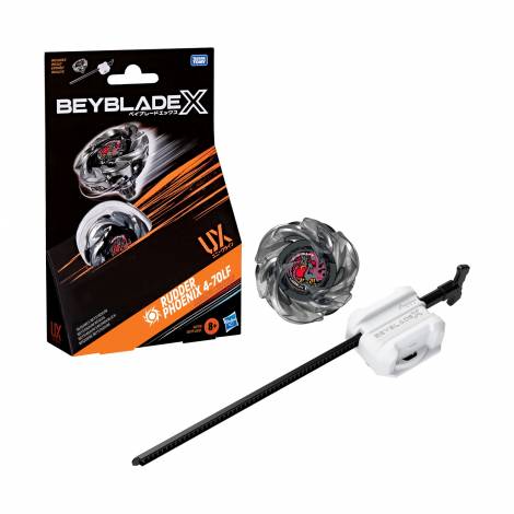 Hasbro BeyBlade X: Starter Pack Top - Rudder Phoenix 4-70LF (G2739)