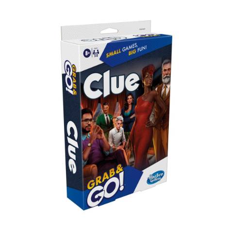Hasbro Cluedo: Grab And Go - Board Game (Greek Language) (F8251)