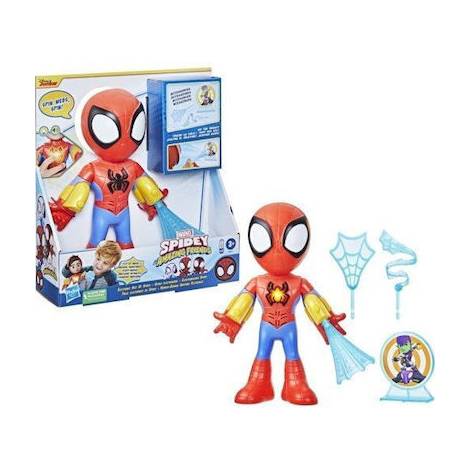 Hasbro Disney Junior Marvel: Spidey and his Amazing Friends - Electronic Suit Up Spidey Figure (F8317)