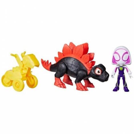 Hasbro Disney Marvel: Spidey And His Amazing Friends Dino-Webs - Dino Spin & Ghost-Spider (G0125)