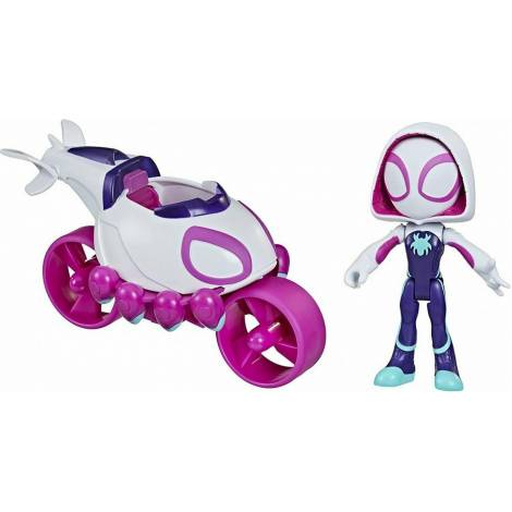 Hasbro Disney Marvel Spidey and his Amazing Friends: Ghost-Spider Copter-Cycle (F1942)
