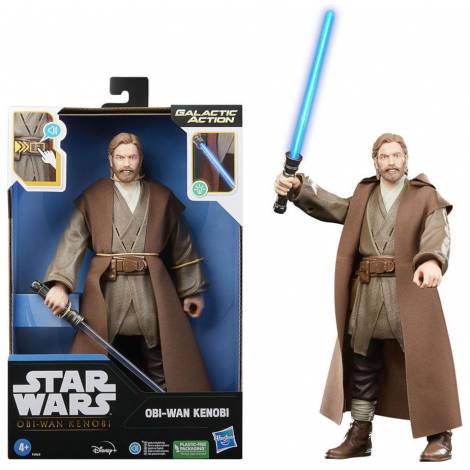 Hasbro Disney Star Wars: Galactic Action - Obi-Wan Kenobi Action Figure (F6862)