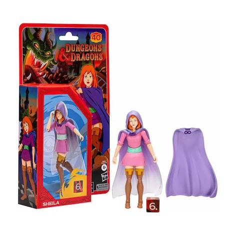 Hasbro Fans Cartoon Classics: Dungeons  Dragons - Sheila Action Figure (15cm) (Excl.) (F4878)