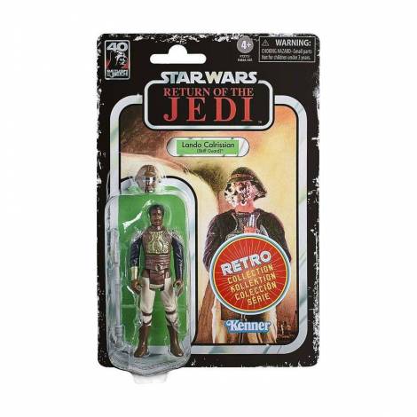 Hasbro Fans - Disney Star Wars Return of the Jedi Retro Collection: Lando Calrissian (Skiff Guard) Action Figure (10cm) (F7277)