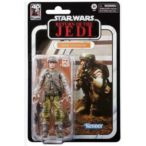 Hasbro Fans Disney Star Wars: The Black Series Deluxe Return of the Jedi - Rebel Commando Action Figure (15cm) (F8285)