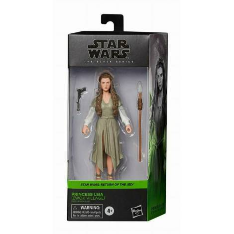Hasbro Fans - Disney Star Wars The Black Series: Return of the Jedi - Princess Leia (Ewok Village) (Excl.) (F4352)