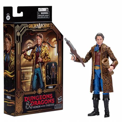 Hasbro Fans - Dungeons  Dragons Honor Among Thieves: Golden Archive Action Figure - Forge (F4874)