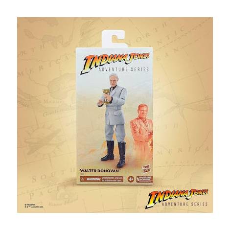 Hasbro Fans Indiana Jones and the Last Crusader: Adventure Series - Walter Donovan Action Figure (15cm) (Excl.) (F6049)