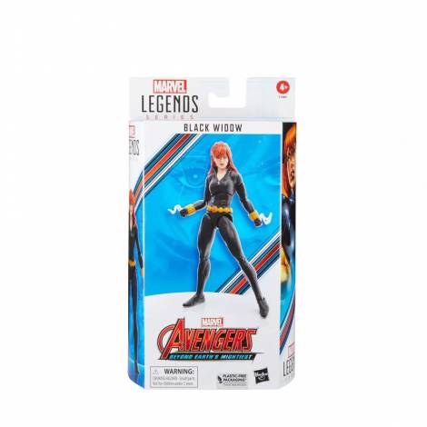 Hasbro Fans Marvel Avengers: Legends Series (60th Anniversary) - Beyond Earths Mightiest - Black Widow Action Figure (Excl.) (F7089)