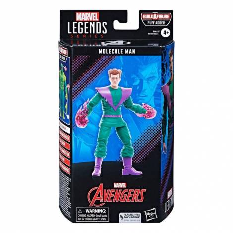 Hasbro Fans - Marvel Legends: Molecule Man Action Figure (15cm) (Build-A-Figure Puff Adder) (F6612)