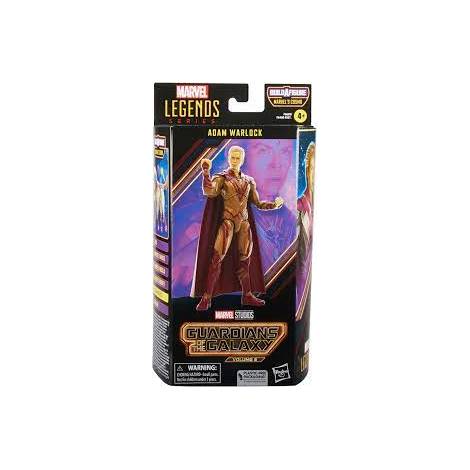 Hasbro Fans Marvel Legends Series: Guardians of the Galaxy - Adam Warlock Action Figure (Build-A-Figure) (15cm) (F6609)