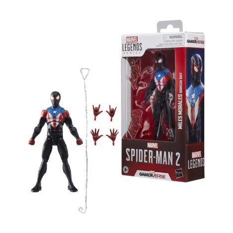 Hasbro Fans Marvel Legends Series: Spider-Man 2  GamerVerse - Miles Morales Boricua Suit (G0836)