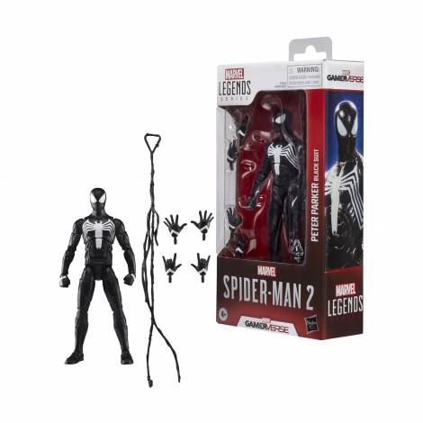 Hasbro Fans Marvel Legends Series: Spider-Man 2 GamerVerse - Peter Parker Black Suit (G0834)