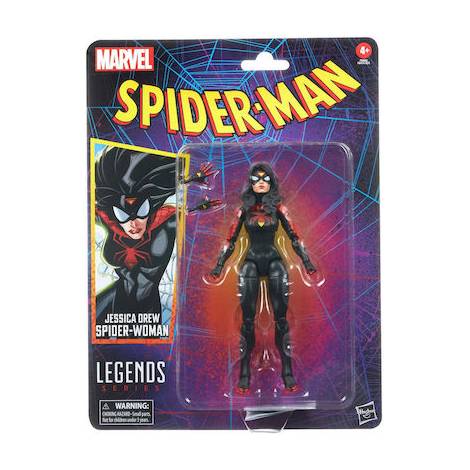 Hasbro Fans Marvel Legends Series: Spider-Man - Jessica Drew Spider-Woman Action Figure (15cm) (F6569)