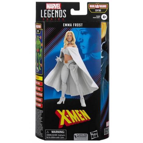 Hasbro Fans Marvel Legends Series: X-Men - Emma Frost Action Figure (Build-a-Figure Chod) (15cm) (F6560)