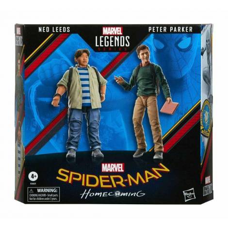 Hasbro Fans - Marvel Spider-Man Homecoming: Legends Series - Ned Leeds  Peter Parker Action Figures (F3457)