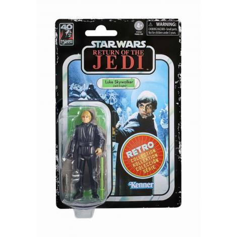Hasbro Fans - Star Wars Retro Collection: Luke Skywalker (Jedi Knight) Action Figure (10cm) (F7274)