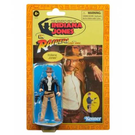 Hasbro Fans The Adventures of Indiana Jones: In Raiders of the Lost Ark - Indiana Jones Action Figure (10cm) (Excl.) (F6076)