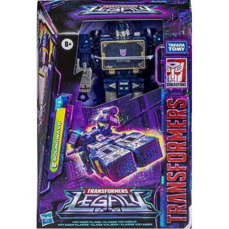 Hasbro Fans - Transformers Generations: Legacy - Soundwave Action Figure Voyager Class (Excl.) (F3517)