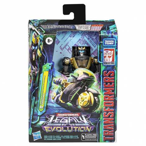 Hasbro Fans Transformers: Legacy Evolution - Animated Universe Prowl Deluxe Class Action Figure (14cm) (Excl.) (F7193)