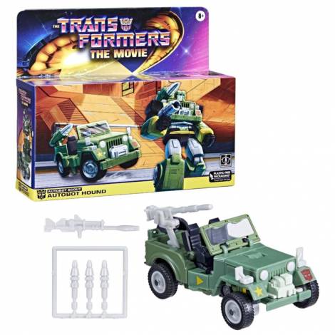 Hasbro Fans Transformers: The Movie Retro - Autobot Scout / Autobot Hound Action Figure (14cm) (F6944)