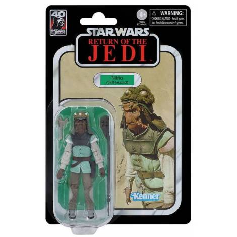 Hasbro Fans Vintage Collection: Disney Star Wars Return of the Jedi - Nikto (Skiff Guard) Action Figure (10cm) (F7337)