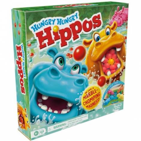 Hasbro - Hungry Hungry Hippos Refresh (Ελληνικά) (F8815)