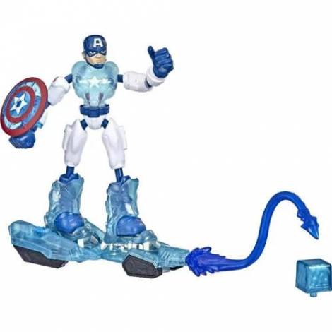 Hasbro Marvel Avengers: Bend And Flex Missions - Captain America Action Figure (2 in1) (F5868)