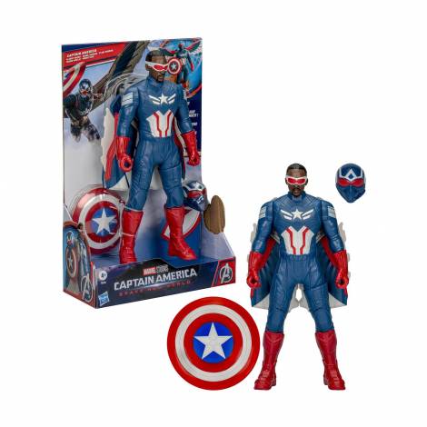 Hasbro Marvel: Captain America Brave New World - Captain America Flight Mode Action Figure (F9298)