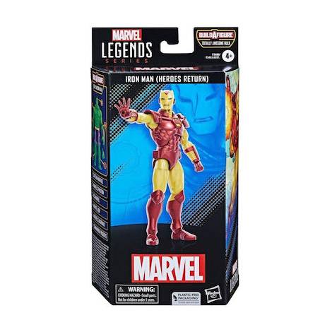 Hasbro Marvel Legends Series Build a Figure Totally Awesome Hulk: Iron Man (Heroes Return) Action Figure (15cm) (Excl.) (F3686)