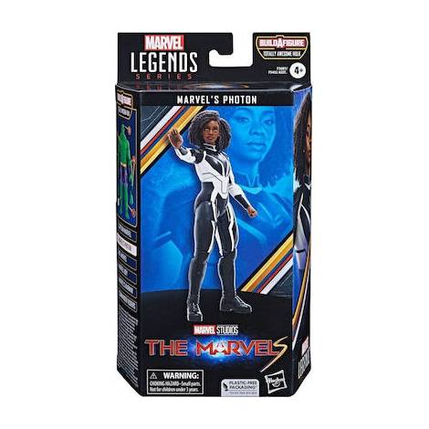 Hasbro Marvel Legends Series Build a Figure Totally Awesome Hulk: The Marvels - Marvels Photon Action Figure (15cm) (Excl.) (F3681)