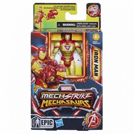 Hasbro Marvel Mech Strike: Mechasaurus - Iron Man (6) Action Figure (F6672)