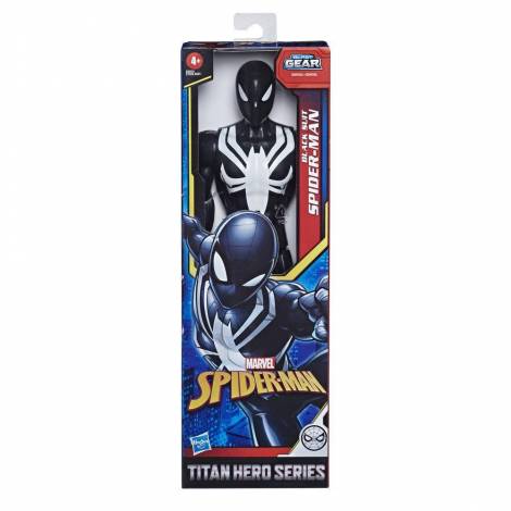 Hasbro Marvel Spider-Man Blast Gear: Titan Hero Series - Black Suit Spider-Man (E8523)