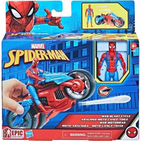 Hasbro Marvel: Spider-Man - Web Blast Cycle (F6899)