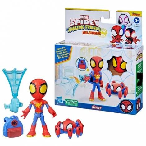 Hasbro Marvel Spidey and His Amazing Friends: Web-Spinners - Spidey Action Figure (F7256)