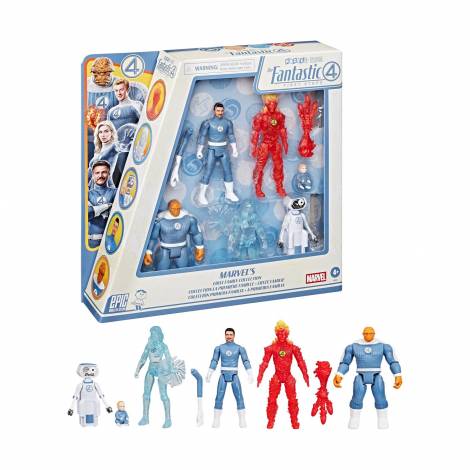 Hasbro Marvel Studios Epic World of Action: The Fantastic 4 First Steps - Marvel's First Family Collection Figures (G0982)