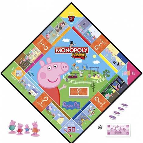 Hasbro Monopoly Junior Peppa Pig Επιτραπέζιο (F1656)