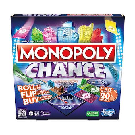 Hasbro Monopoly: Monopoly της Τύχης (Greek Language) (F8555)