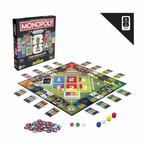 Hasbro Monopoly: Panini Prizm - Fifa World Cup Edition Core Game (English Language) (G2633)