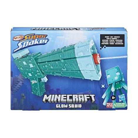 Hasbro Nerf Super Soaker: Minecraft - Glow Squid (F7600)